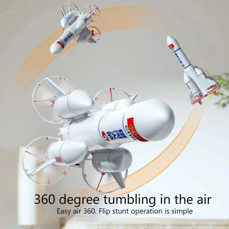 Kid-Friendly Foam Drone Model for Fun & Learning in Aviation