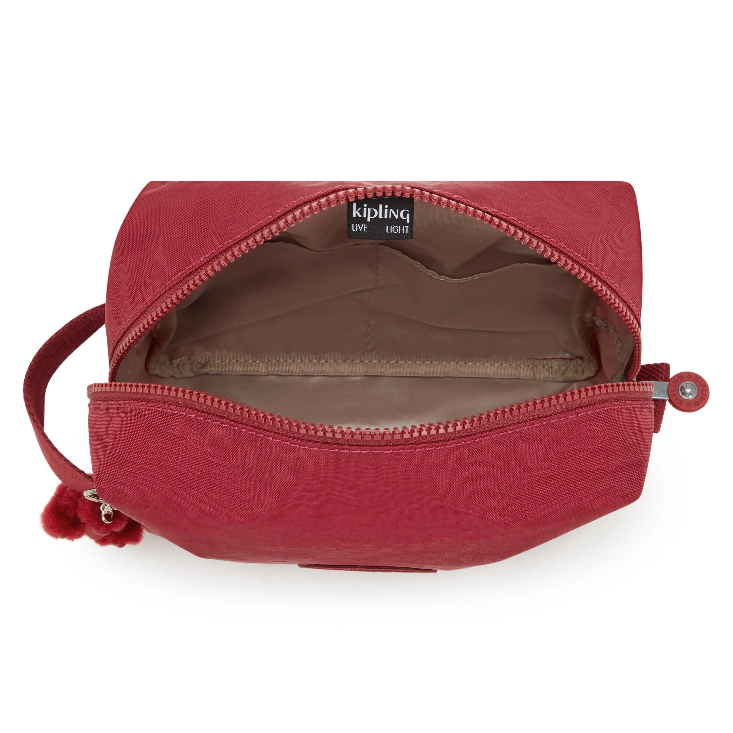 Kipling Parac Funky Red Large Toiletry Bag I2887-4SS