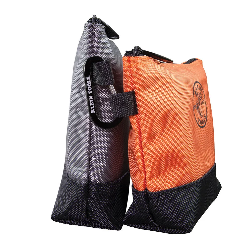 Klein 55470 Stand-Up Zipper Bags, 2 Pk