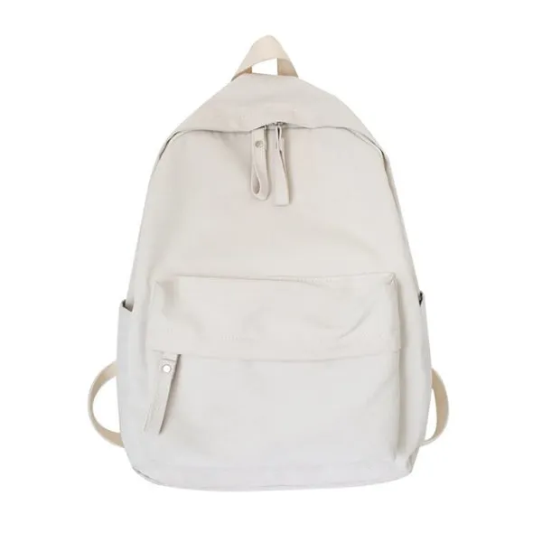Korean Style White Multipurpose Backpacks 韓版白色多用途背包 KCBAG2203
