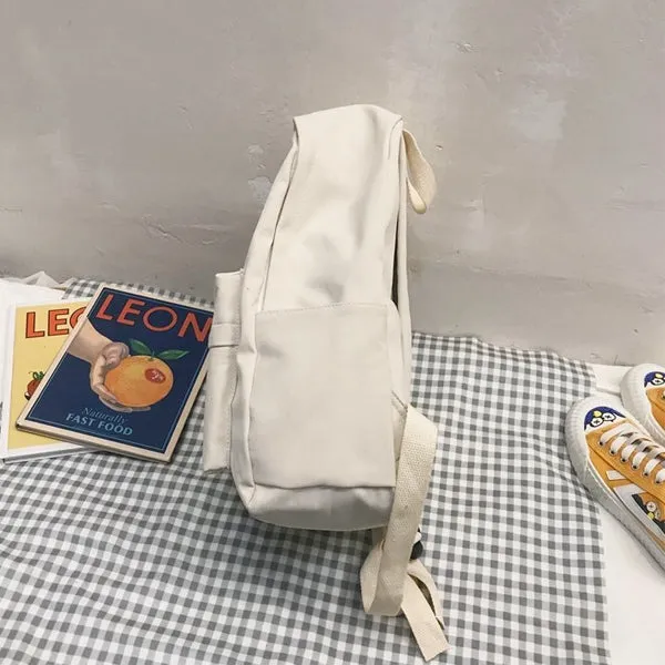 Korean Style White Multipurpose Backpacks 韓版白色多用途背包 KCBAG2203