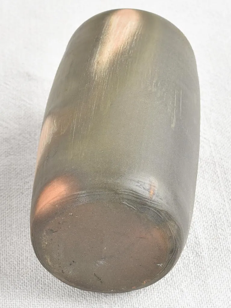 Lamp base and vase - matte dark gray 8¼"