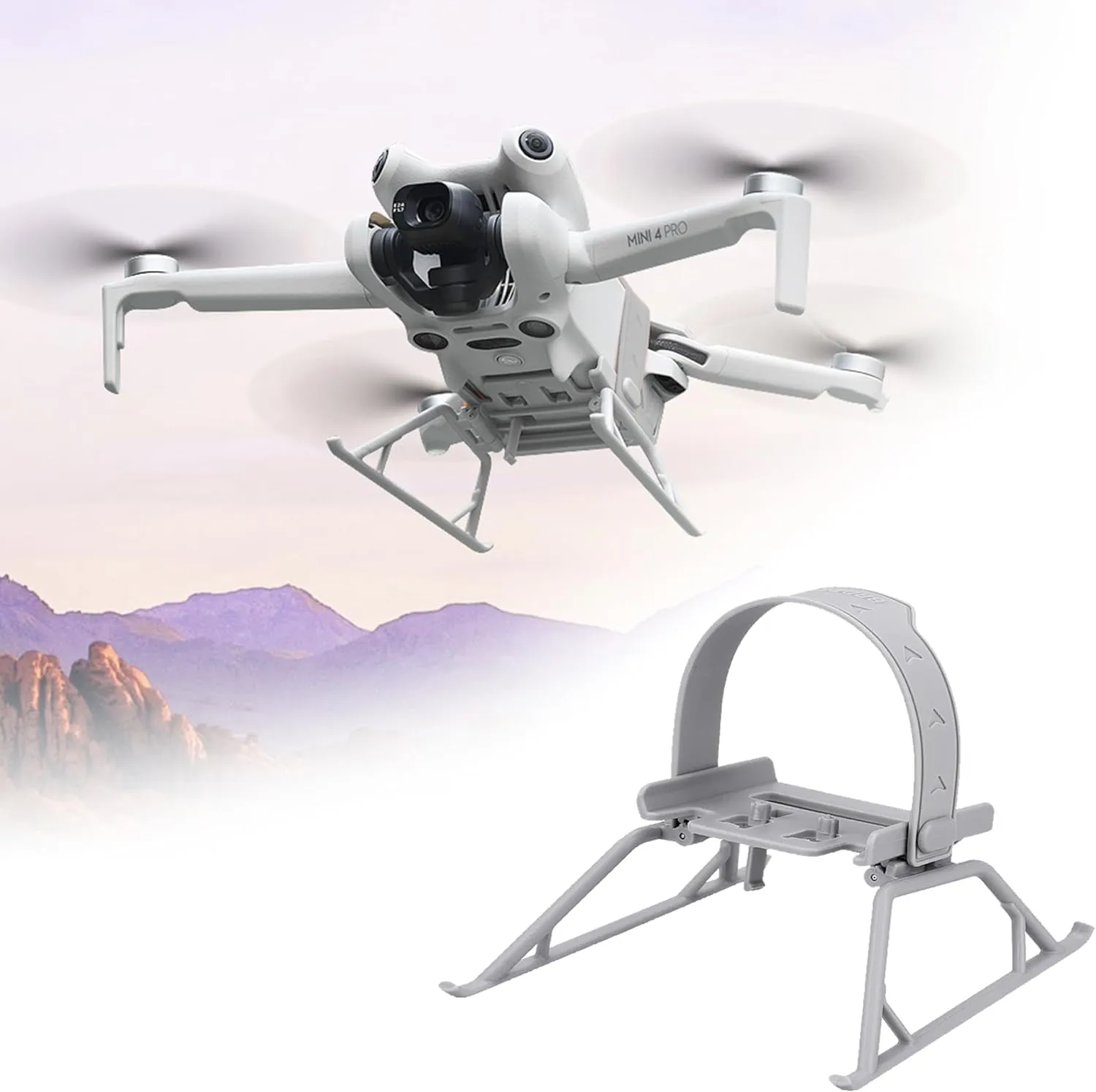 Landing Gear Compatible with DJI Mini 4 Pro -Orange