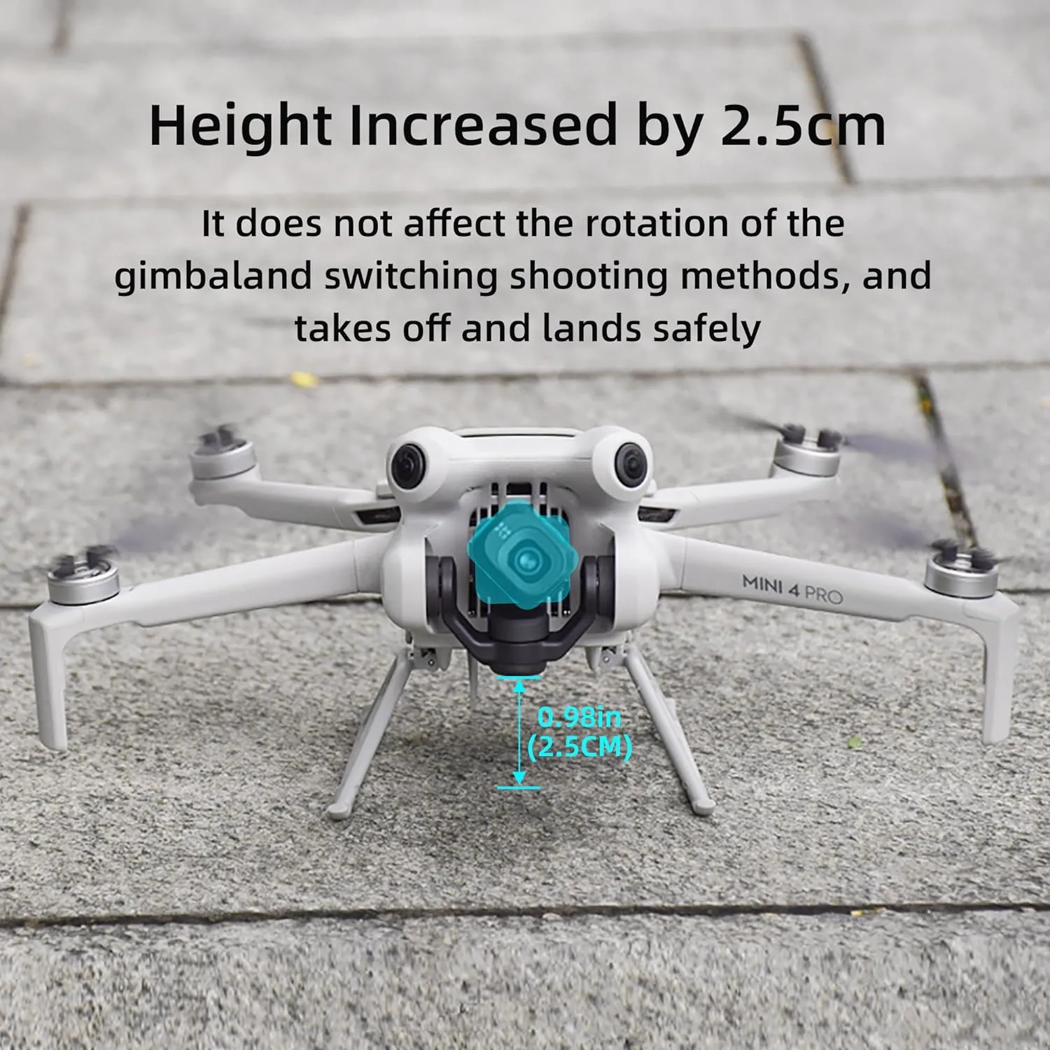 Landing Gear Compatible with DJI Mini 4 Pro -Orange