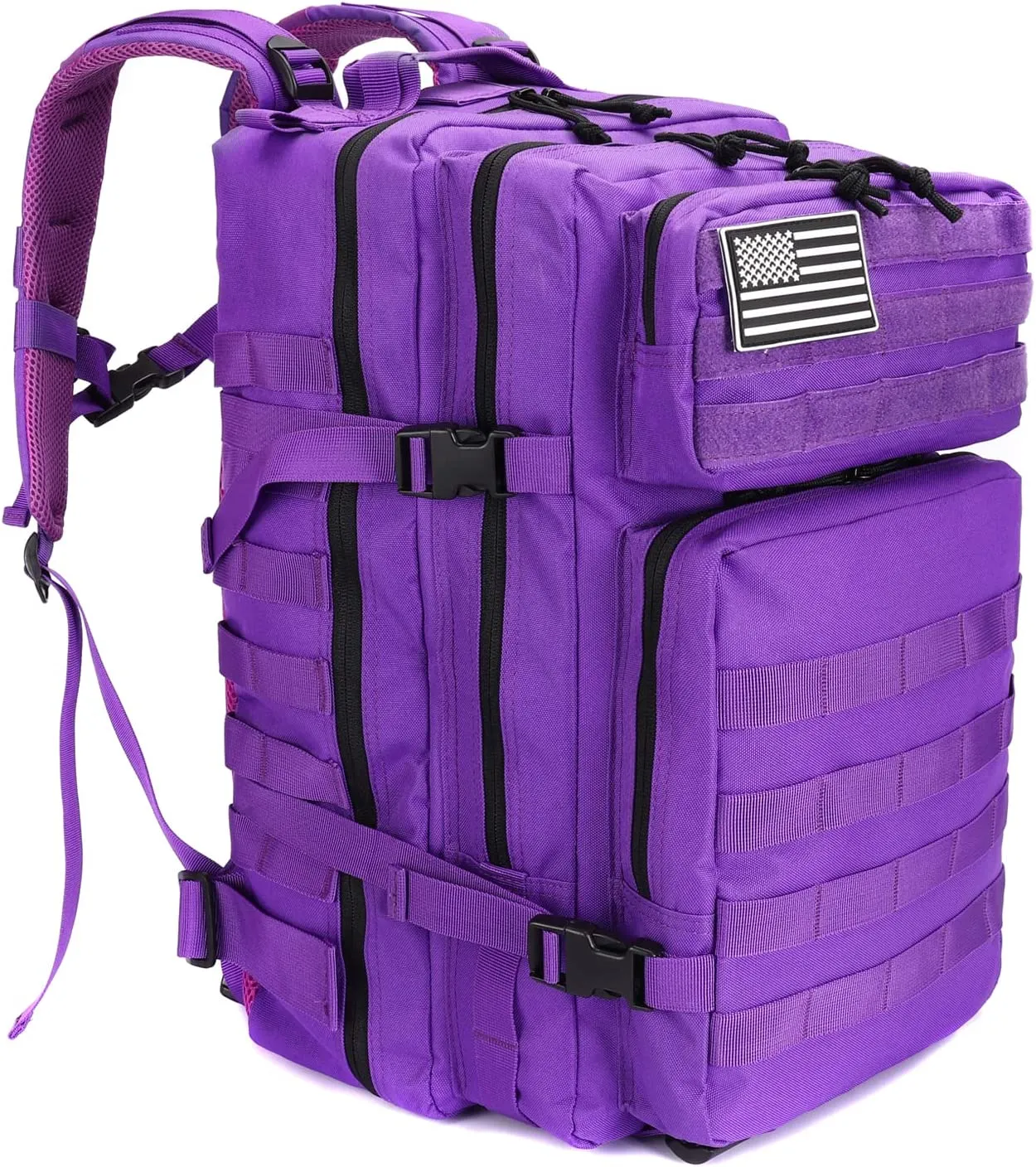 Large 45L Military Tactical Assault Pack Rucksack with Molle System