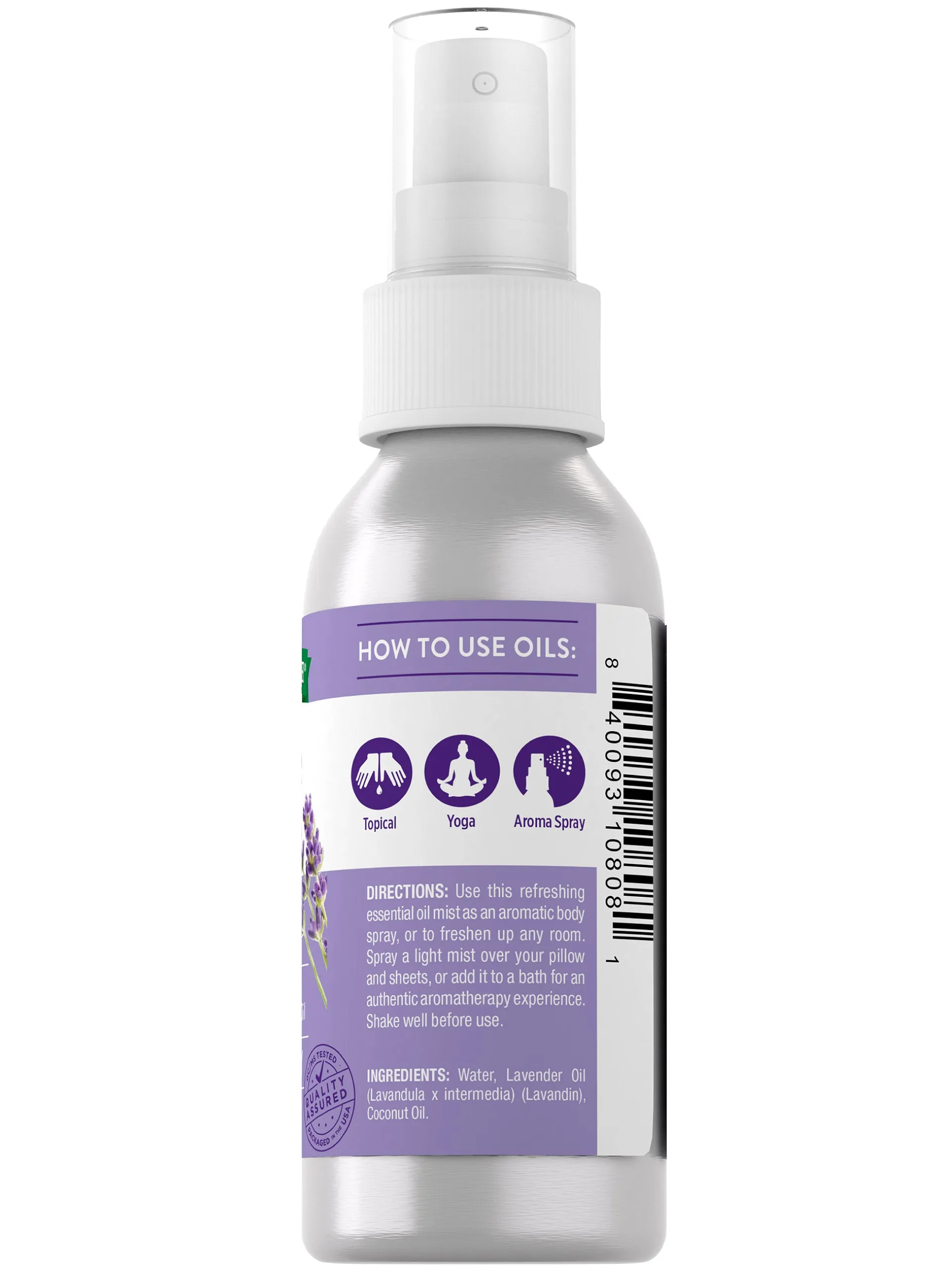 Lavender Essential Oil Mist Spray