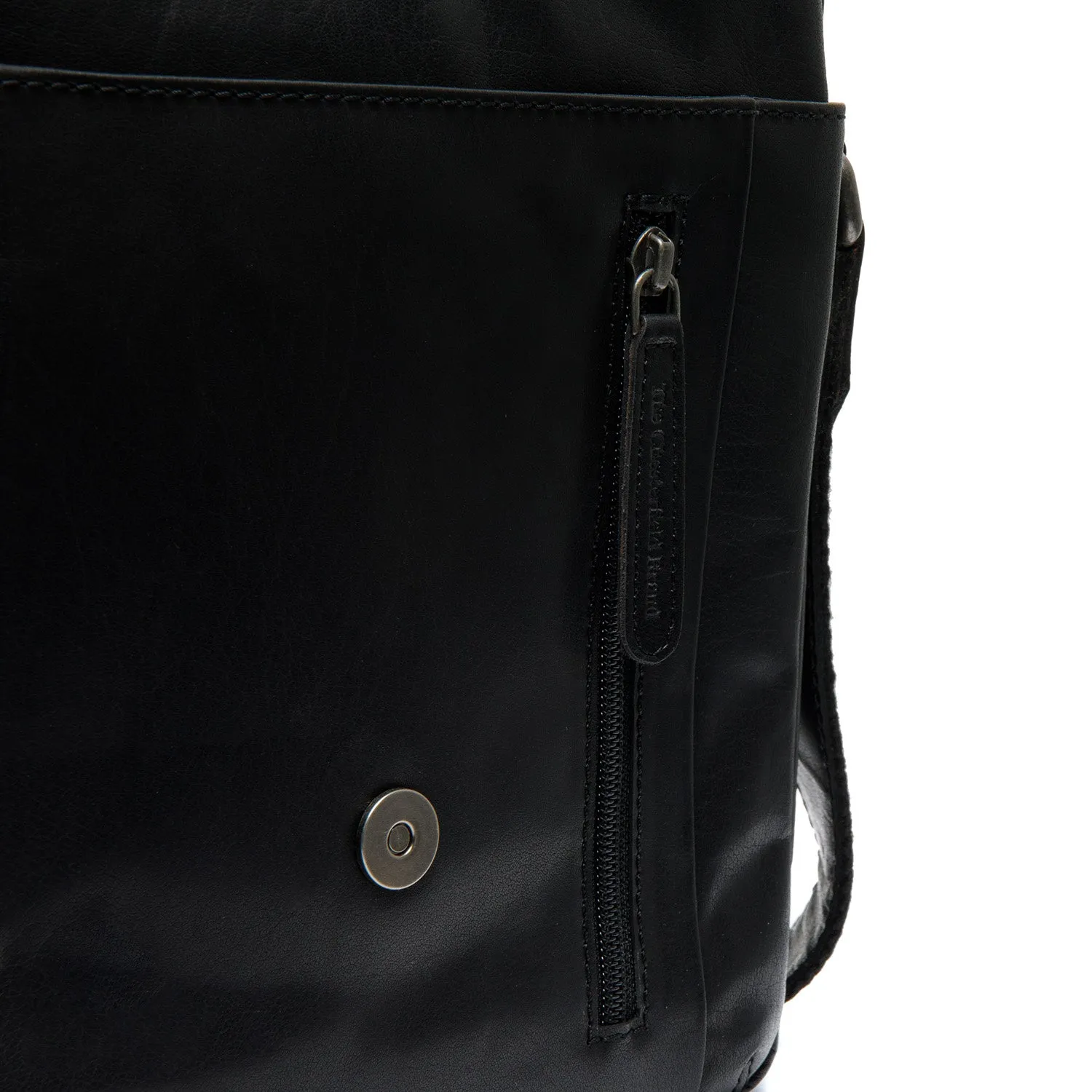 Leather Shoulder Bag Black Nairobi