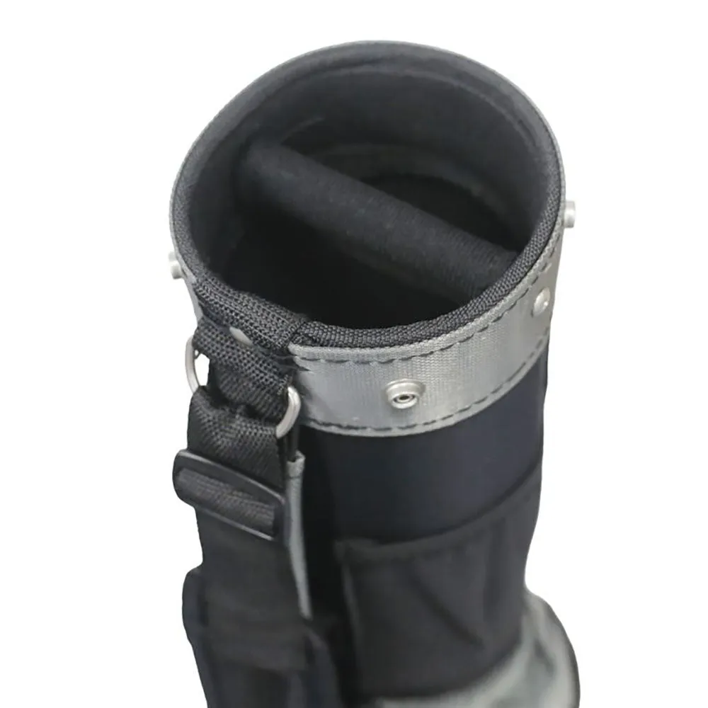 Longridge 5" Sunday Bag - Black/Silver