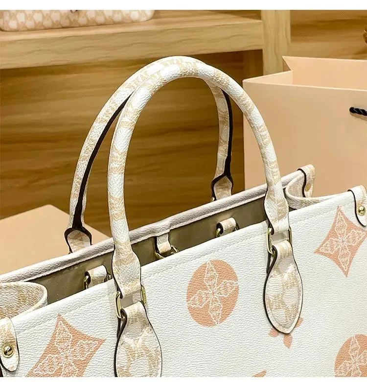 MAGIC KING authentic leather women's bag 2023 new autumn large capacity senior sense commuter hand bill of lading shoulder bag