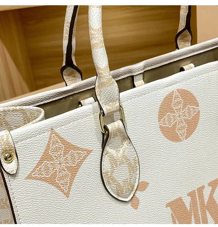 MAGIC KING authentic leather women's bag 2023 new autumn large capacity senior sense commuter hand bill of lading shoulder bag
