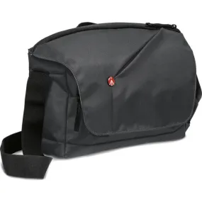 Manfrotto MB NX-M-GY NX Messenger Camera Bag for Drones, CSC, Lenses, etc. (Gray)