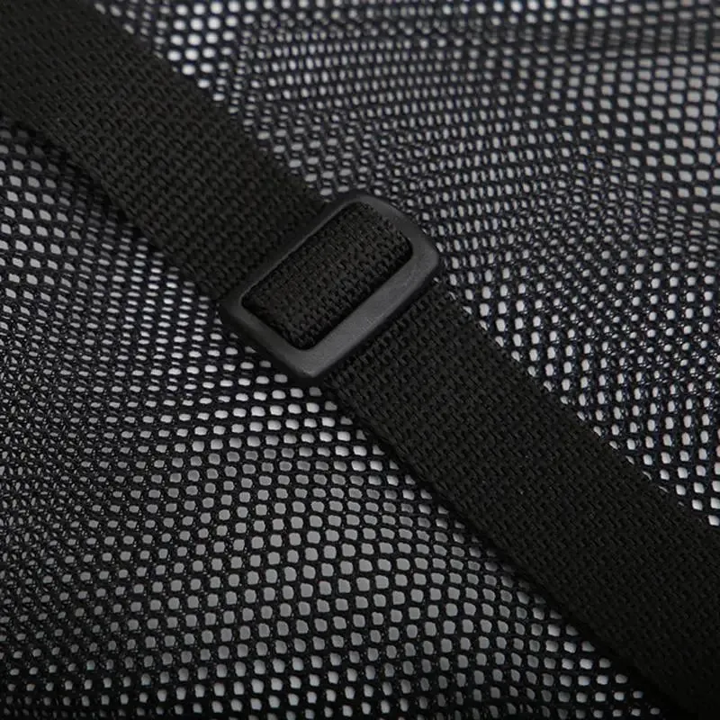Mesh Gear Bag Aquatic Swim Sport Multi Purposes Storage Net Bag 22.83x11.81in Diving Backpack For Beach Sports Snorkel Equipment
