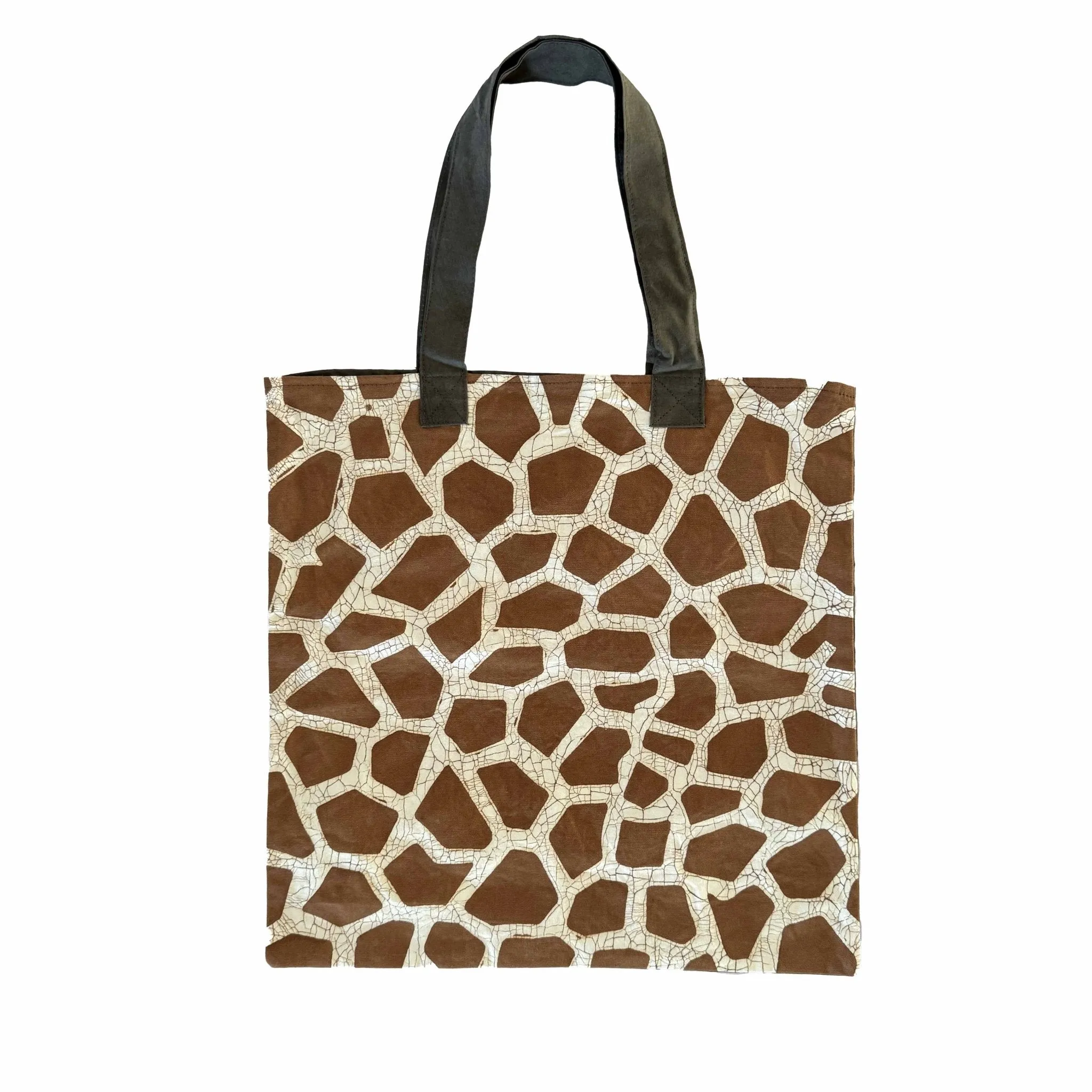 Mkupo Giraffe Print Tote Bag
