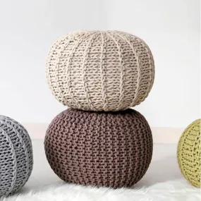 Nordic Creative Knitted Bean Bag Chair