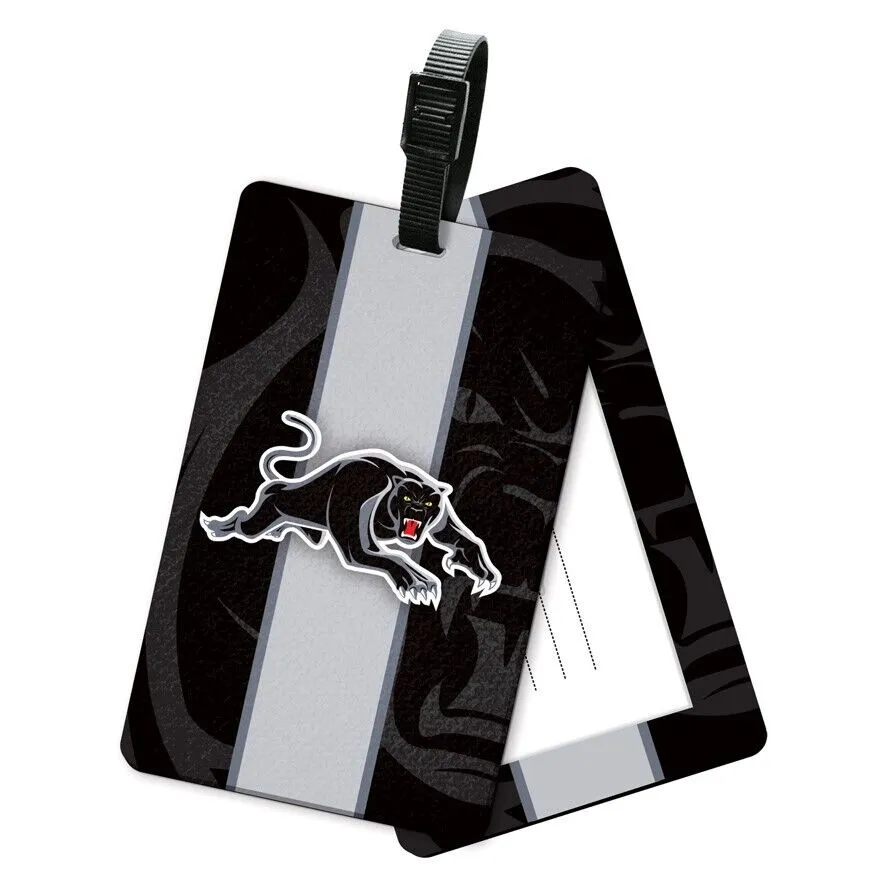NRL Rubber Bag Tag - Penrith Panthers - School Travel Work