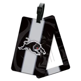 NRL Rubber Bag Tag - Penrith Panthers - School Travel Work