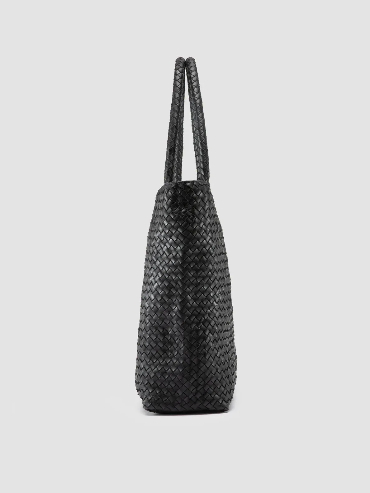OC CLASS 35 - Blue Leather Shoulder Bag