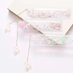 Original Fantasy Girl Colorful Sequins Fantasy Planet 12cm 15cm Ruler NP-H7TYF-702