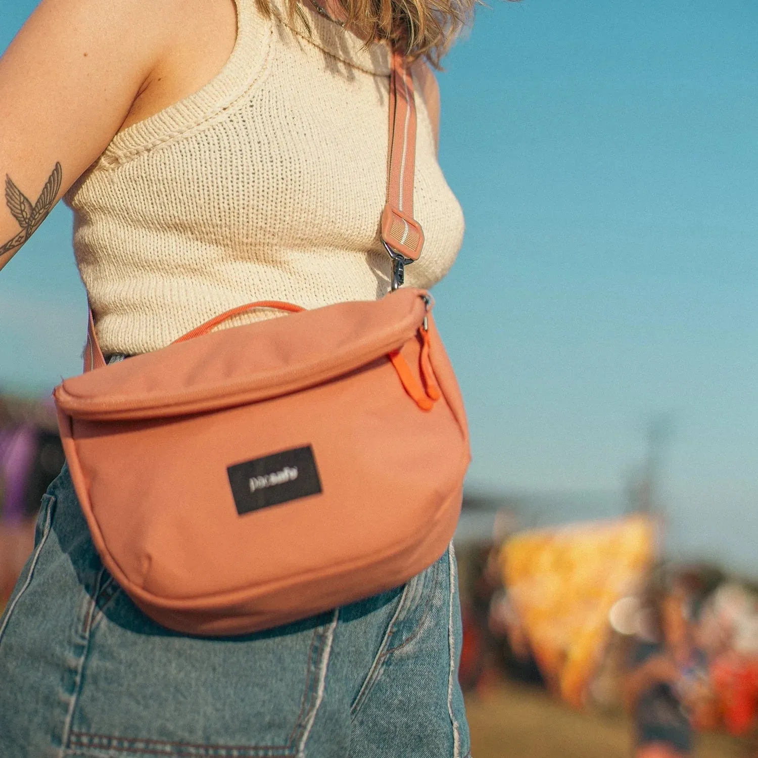 Pacsafe GO Anti Theft Saddle Cross Body