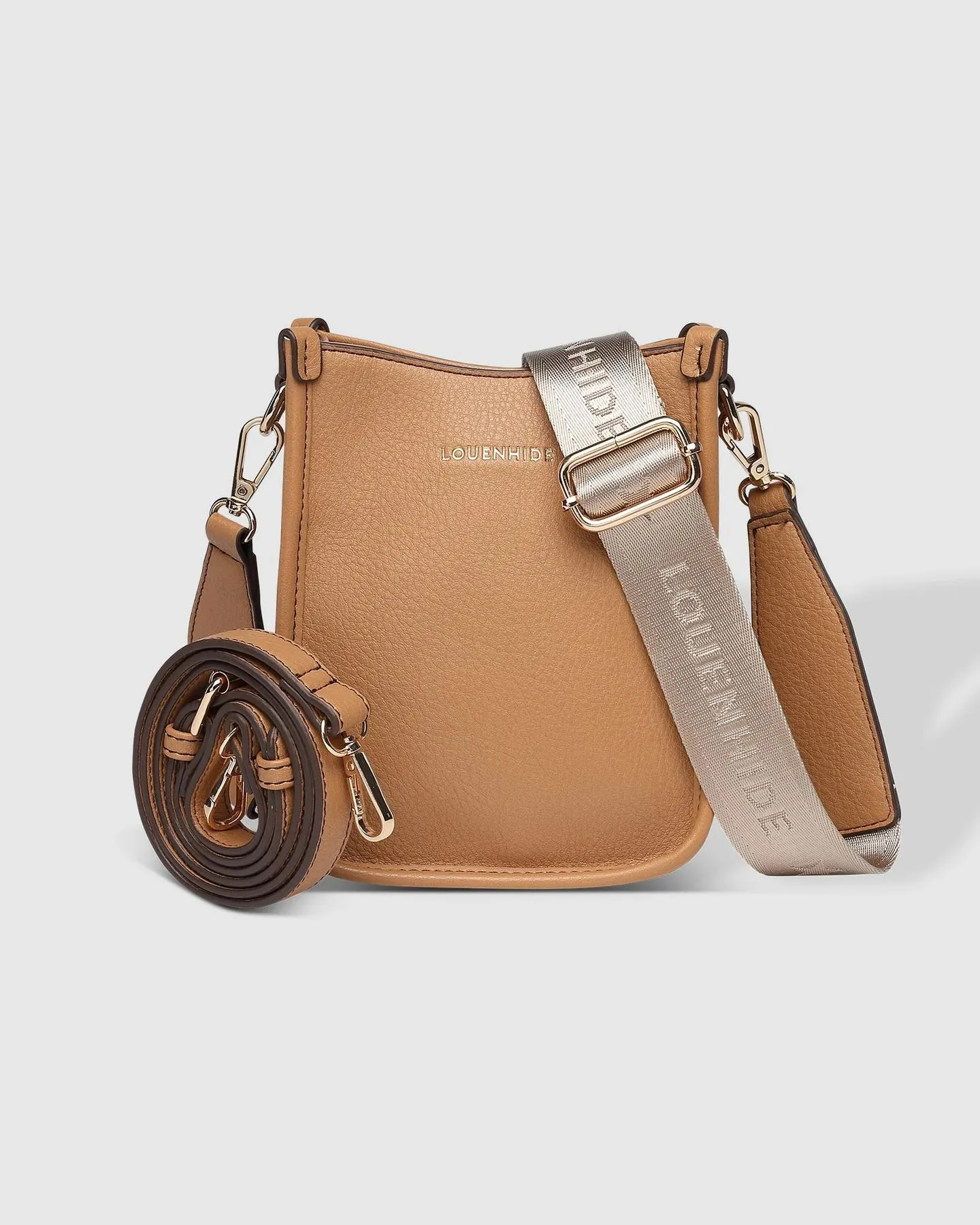 Parker Phone Crossbody Bag - Camel
