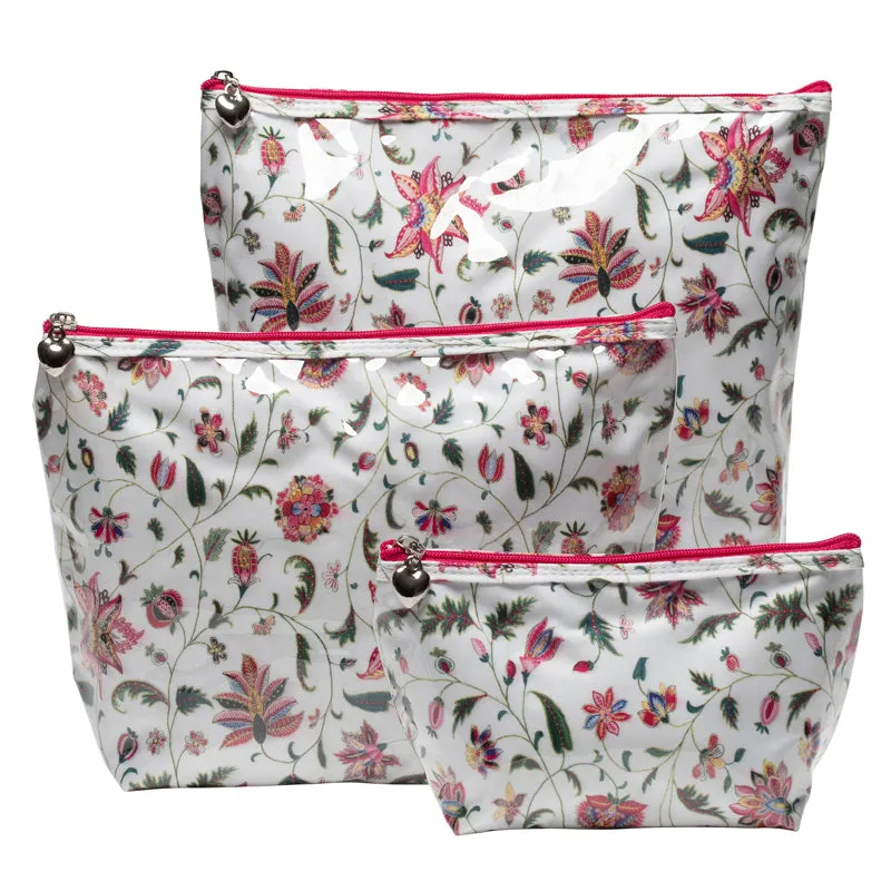 Passion Cosmetic Bag Bundle, (Sm, Md, Lg)