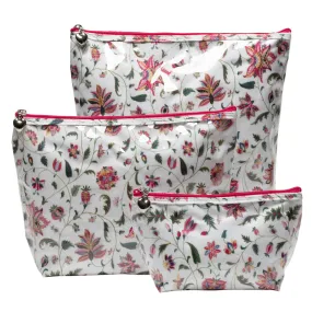 Passion Cosmetic Bag Bundle, (Sm, Md, Lg)