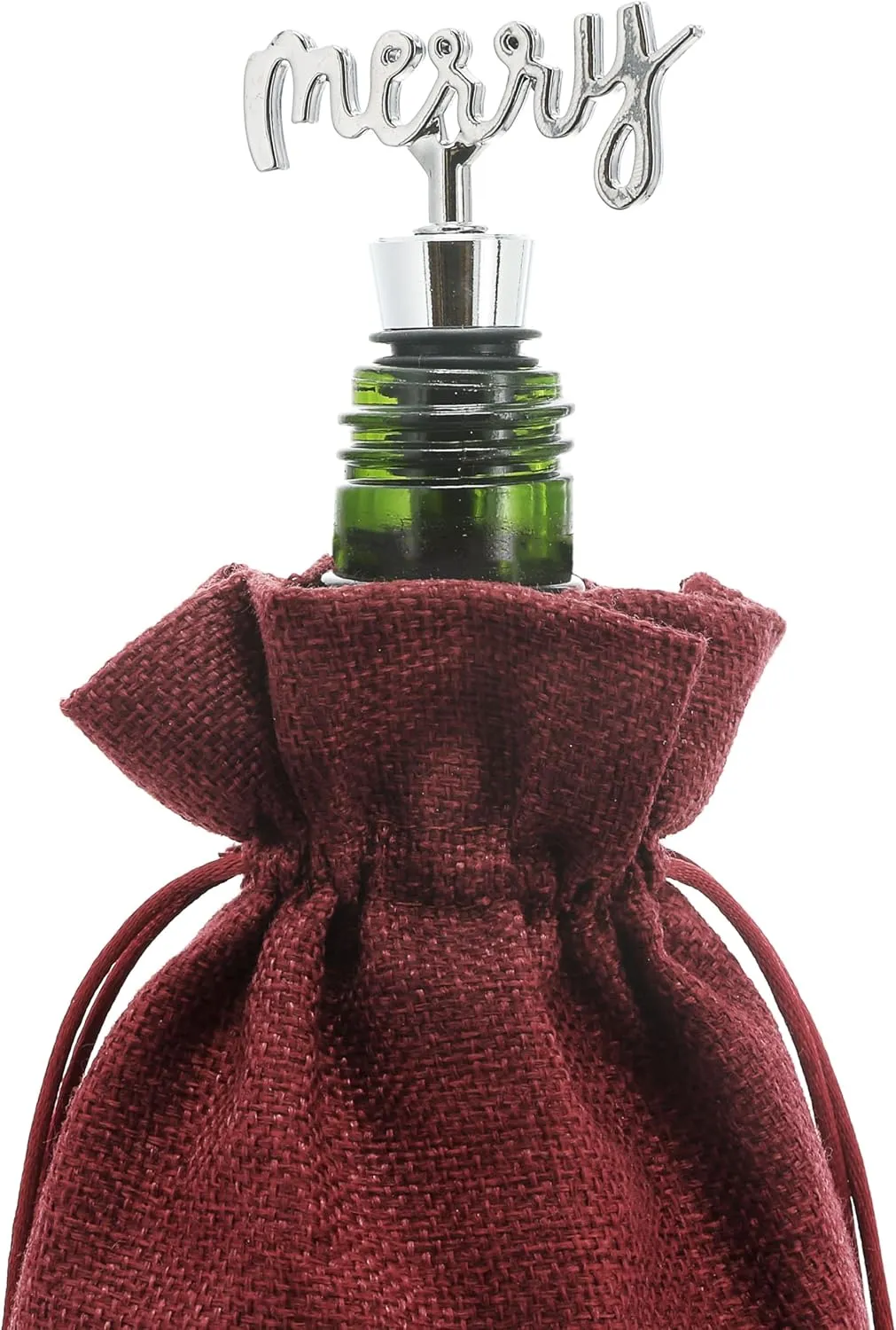 Pavilion Better Than Coal Wine Gift Bag Set - 13"