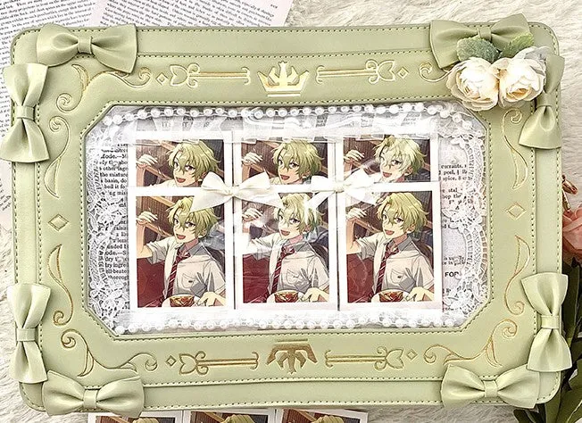 Picture Frame Retro Elegant Girl Women Cute Shoulder Messenger Bag
