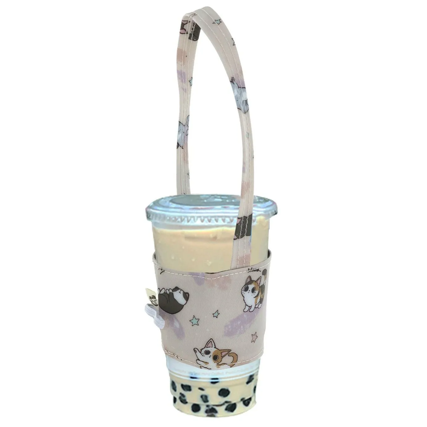 Pink Cat Yoga Drink Holder