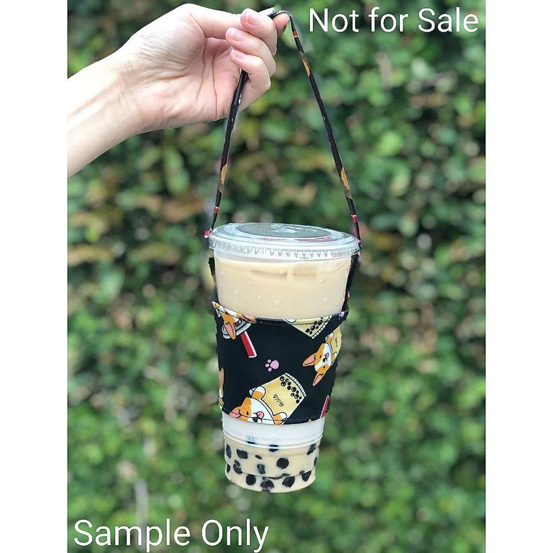 Pink Cat Yoga Drink Holder