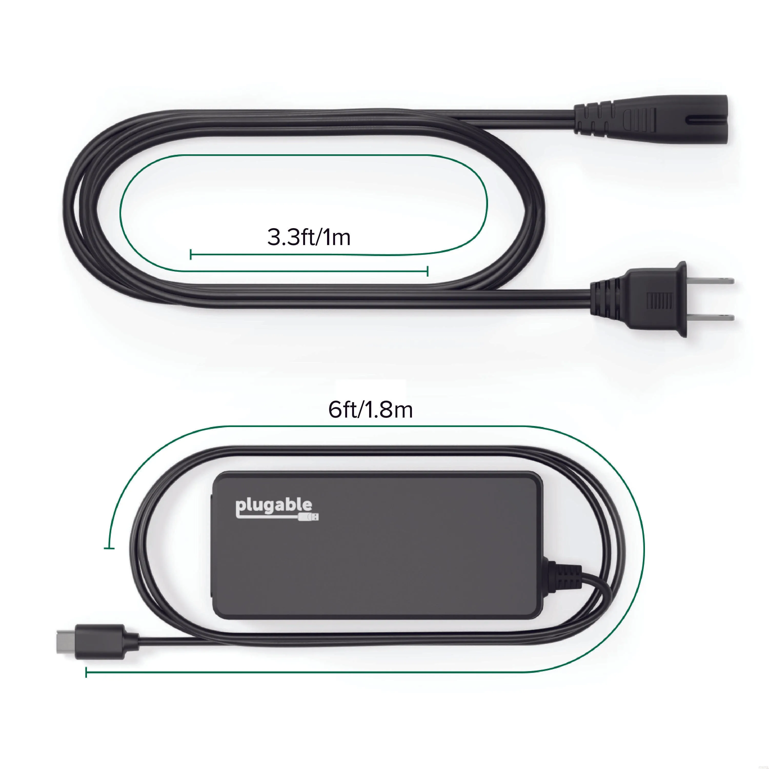 Plugable USB Type-C Power Delivery 60W Power Supply