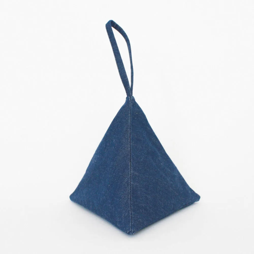 Pyramid Bag | Denim