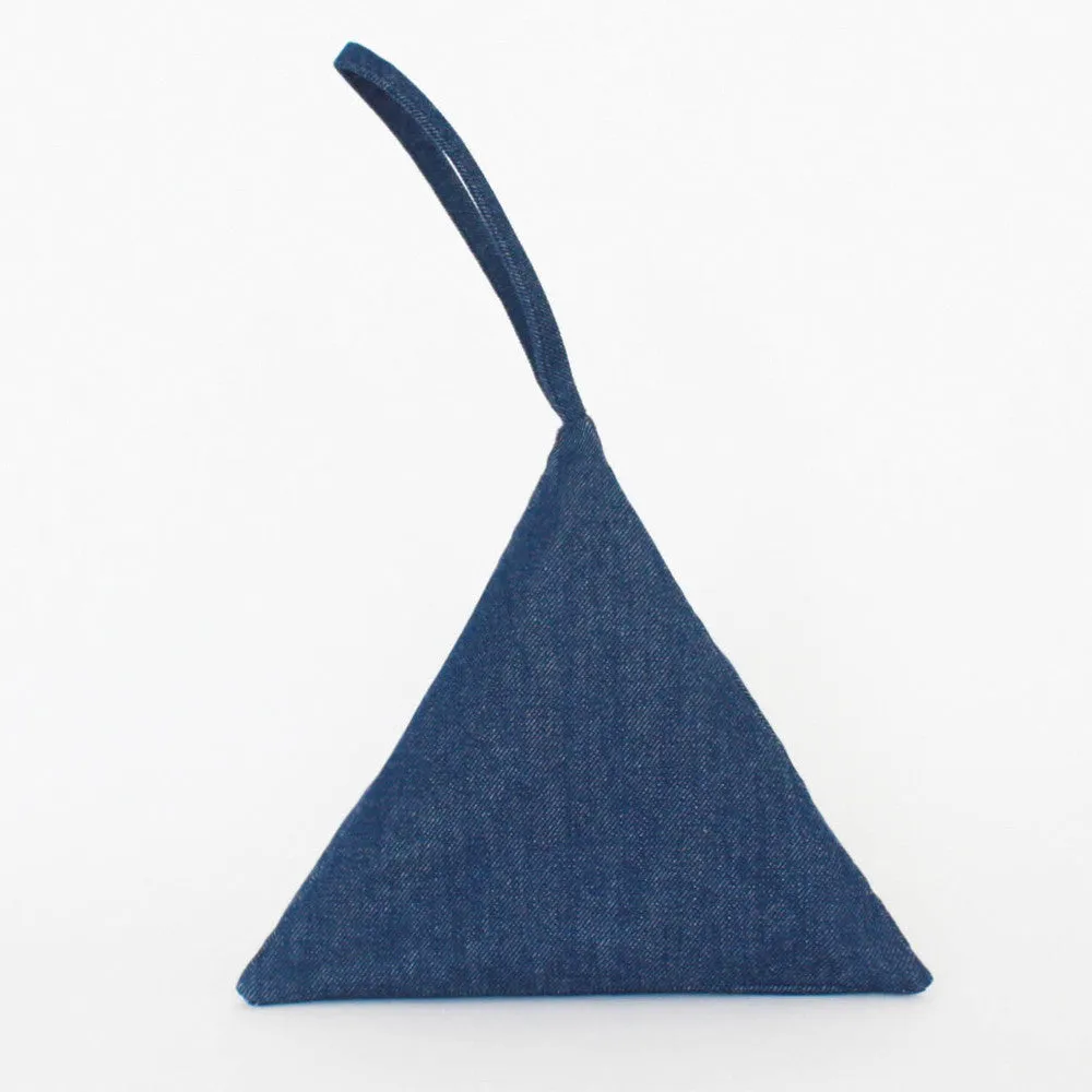 Pyramid Bag | Denim