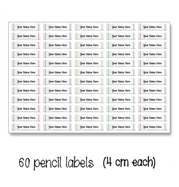 ""Lamine Yamal" School labels packs