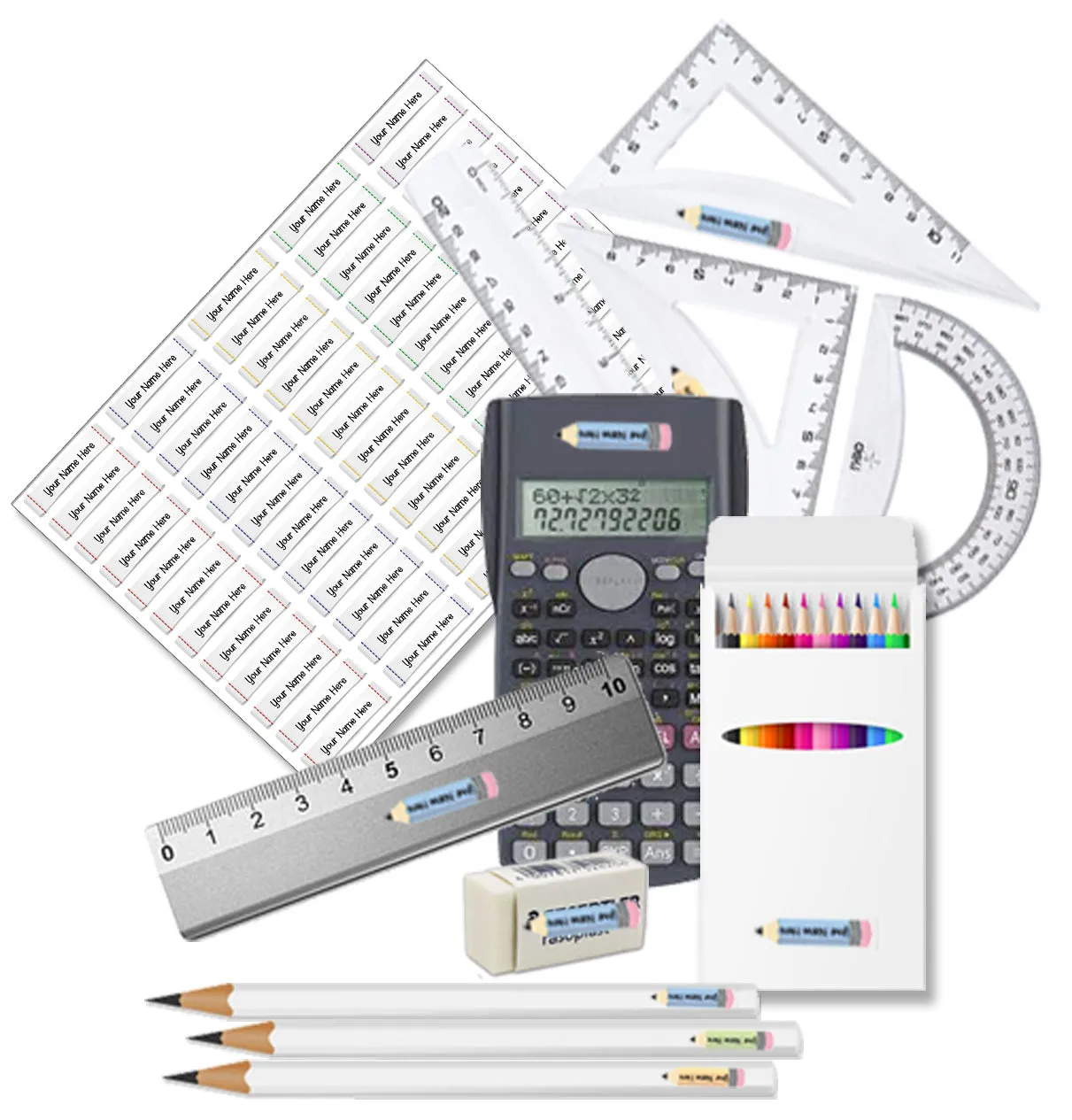 ""Lamine Yamal" School labels packs
