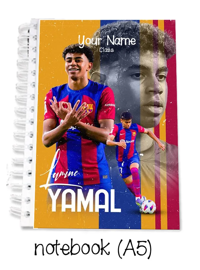 ""Lamine Yamal" School labels packs