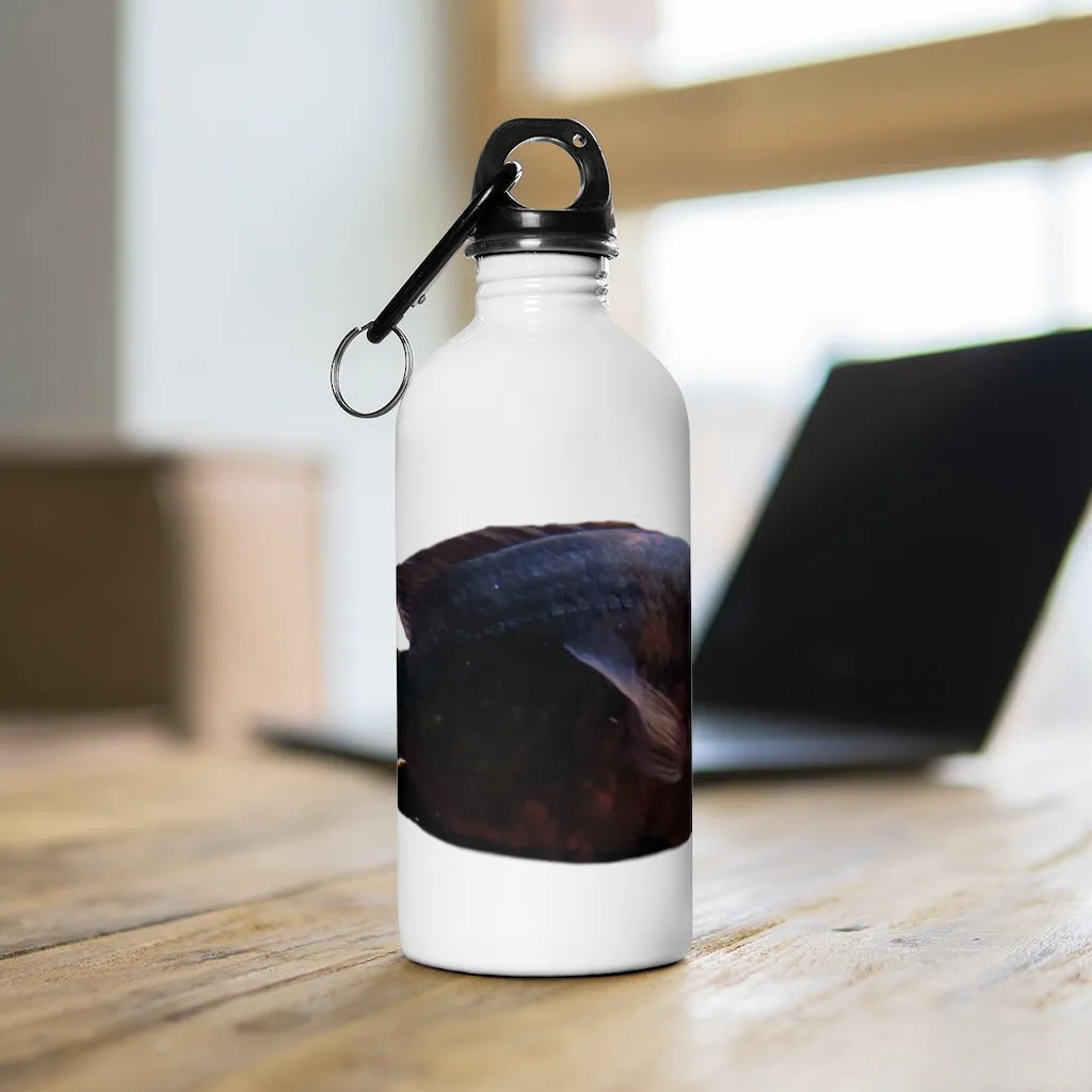 Red Black Fish Stainless Steel Water Bottle