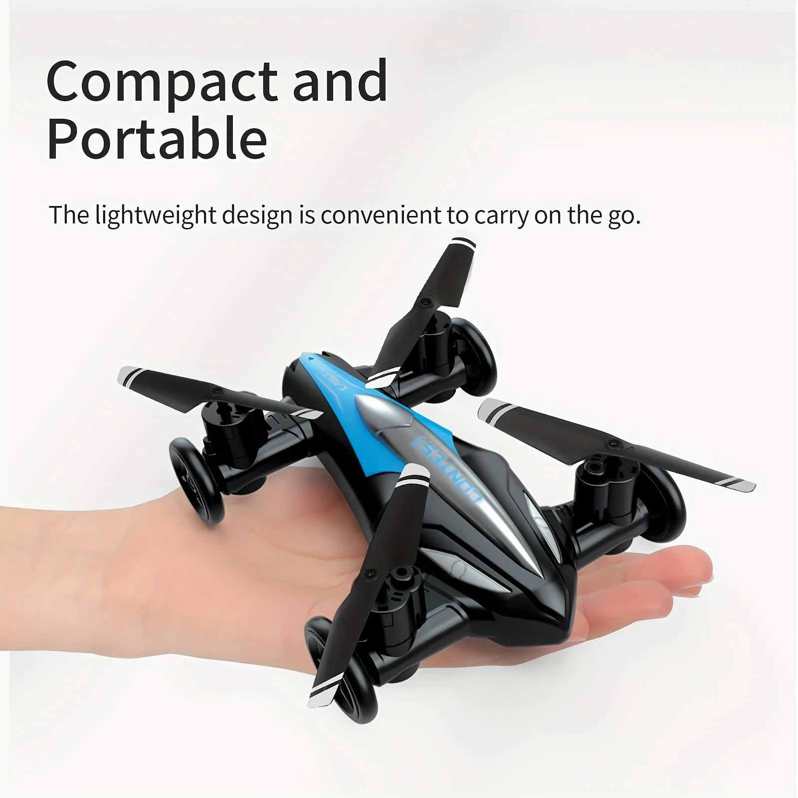 Remote-Controlled 2-in-1 Car
