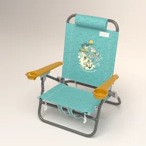 Sandbar Low Beach Chair in The Gulls