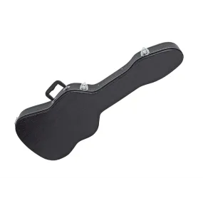 Sc Style Shaped Electric Guitar Case Black Vinyl Covered