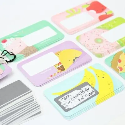 Scratch-off Lunchbox Notes, Fruit