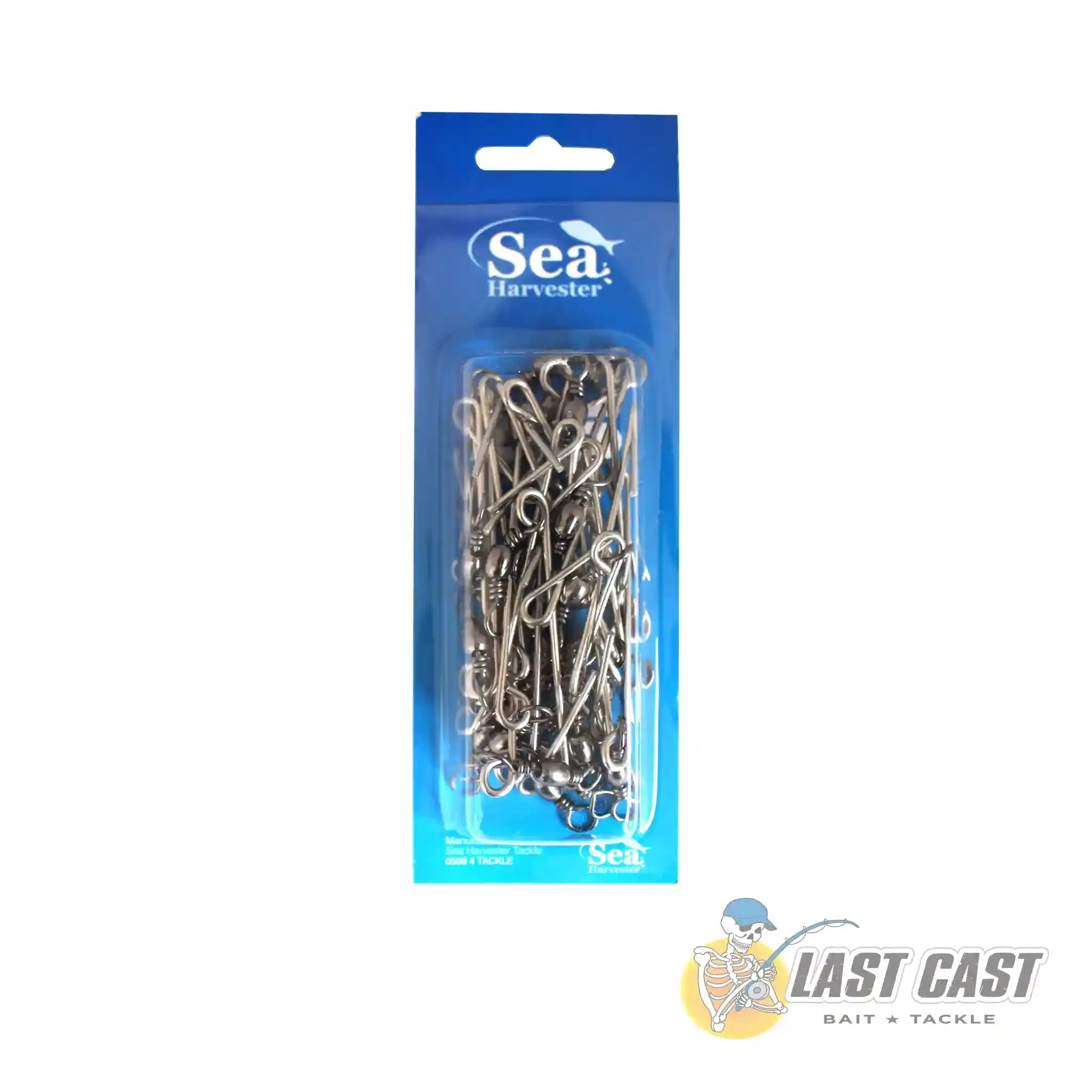 SEA HARVESTER - LONGLINE CLIP WITH SWIVEL 25PCK