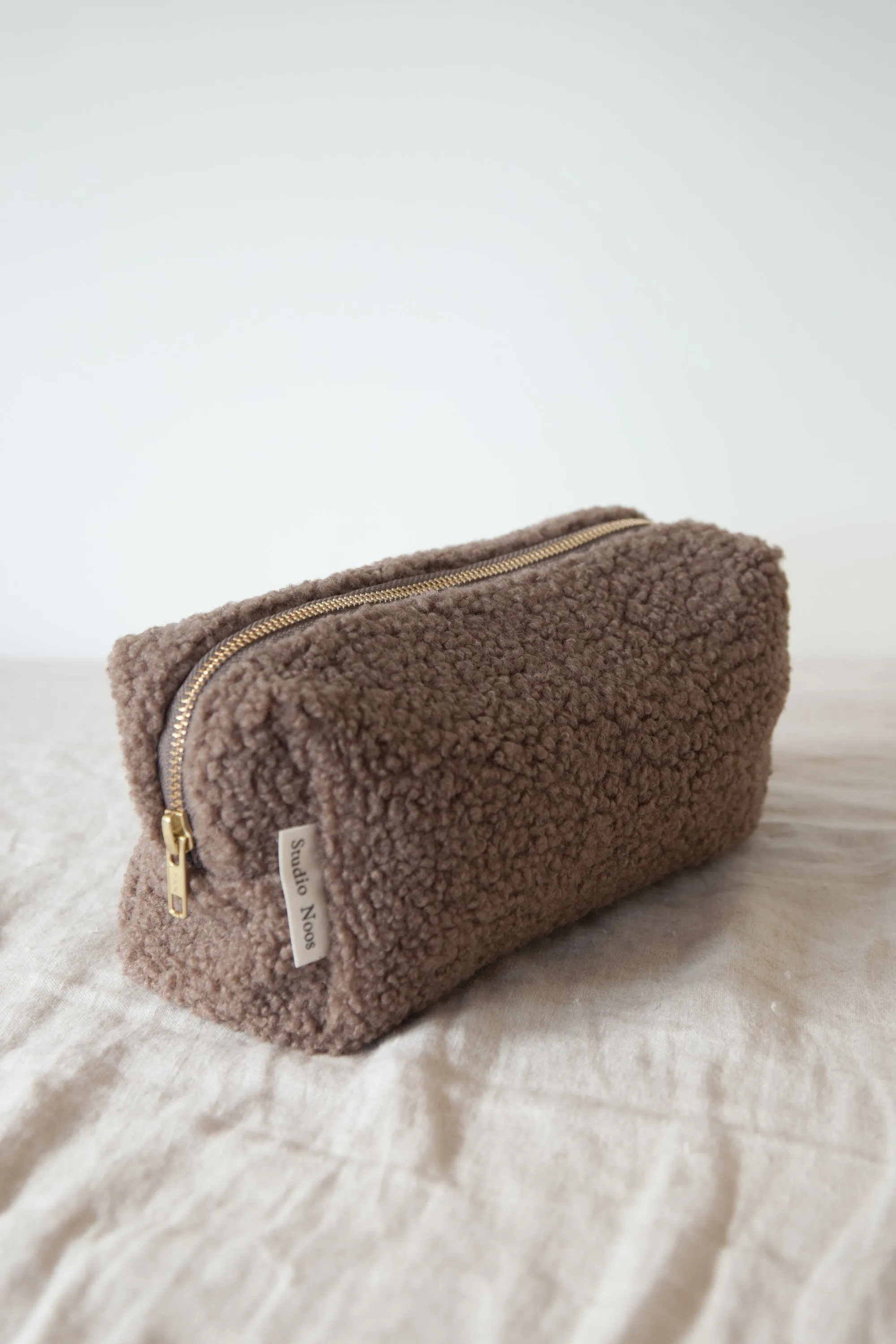 Shearling Toiletry Bag