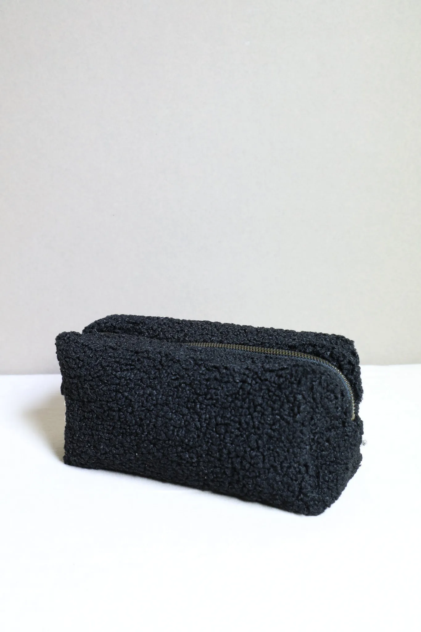 Shearling Toiletry Bag