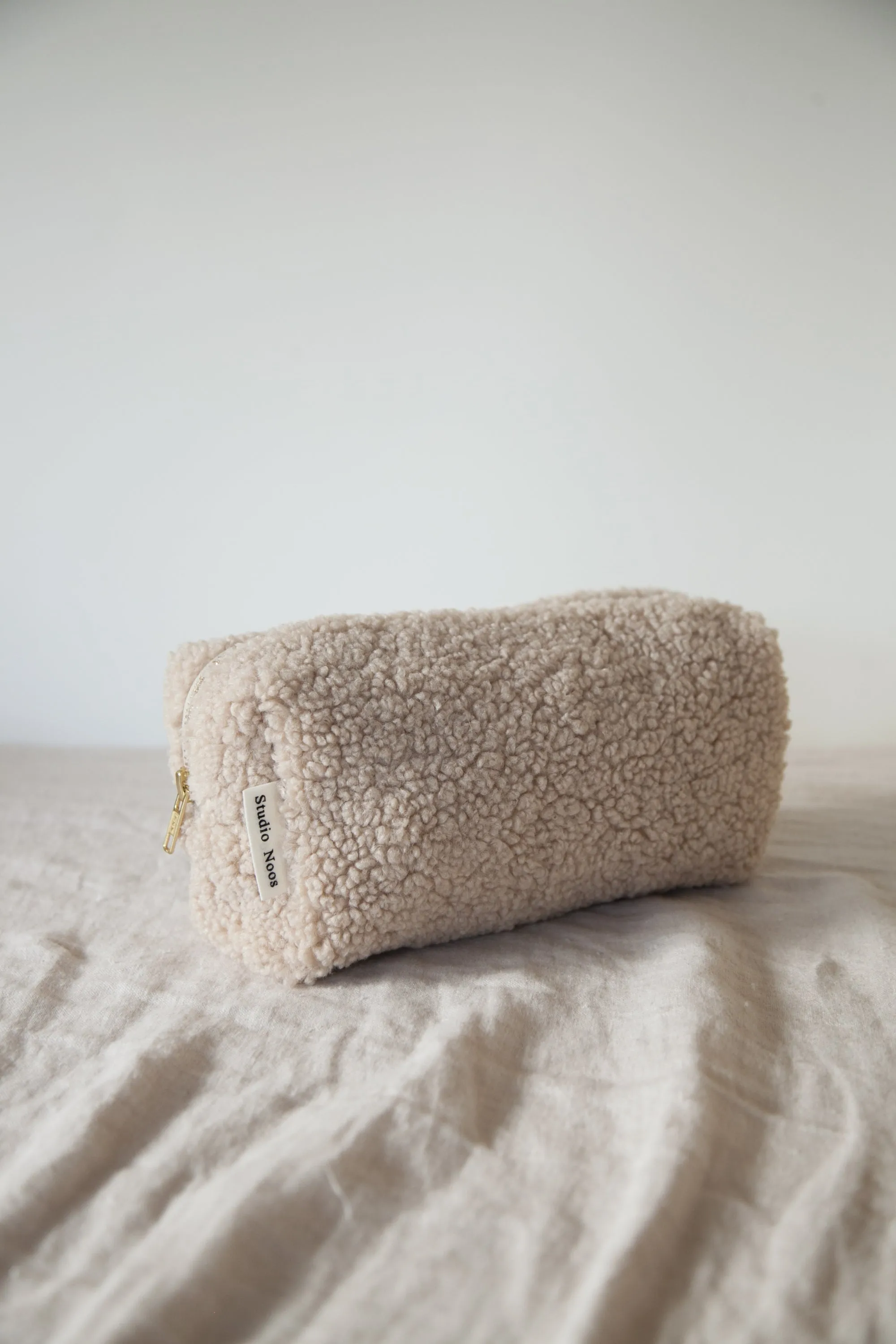 Shearling Toiletry Bag