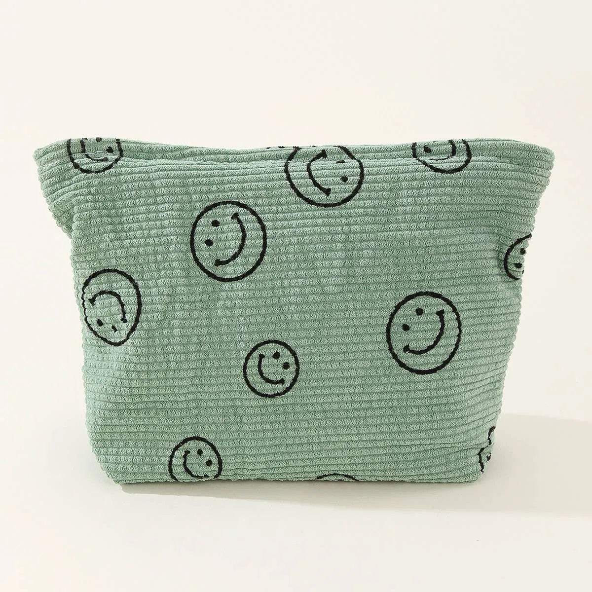 Smiley Face Cosmetic Bag
