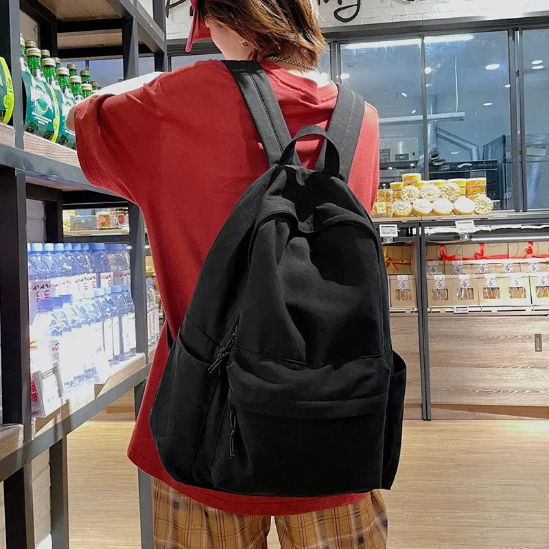 Sohiwoo Fashion Women Backpack Female Big Small Travel Backpack Nylon Waterproof School Bag For Teenage Girls Casual Shoulder Bag