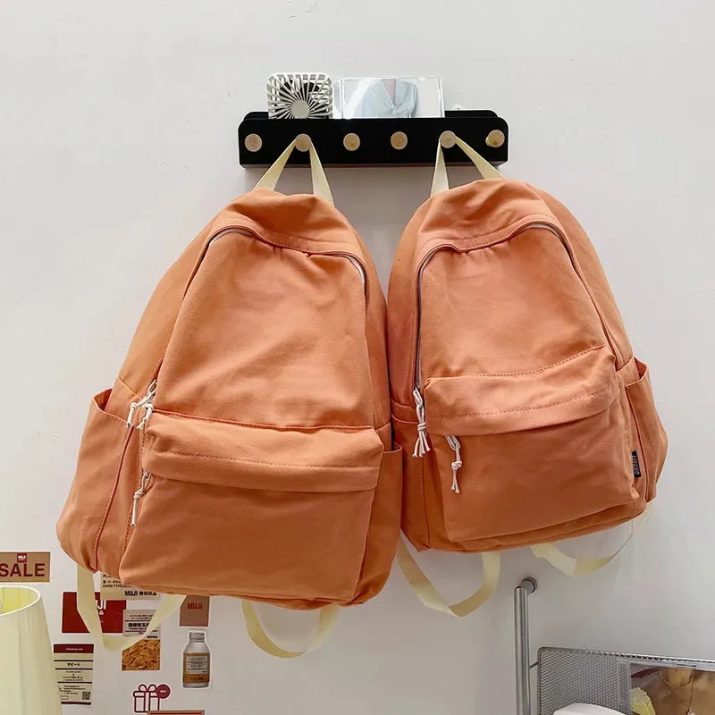 Sohiwoo Fashion Women Backpack Female Big Small Travel Backpack Nylon Waterproof School Bag For Teenage Girls Casual Shoulder Bag