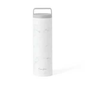 Stainless Steel Bottle With Handle 730ml Marble White