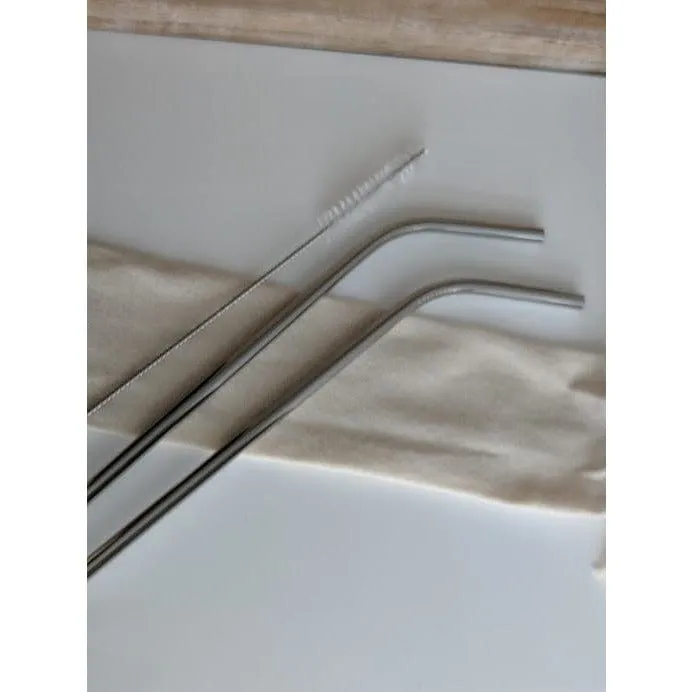 Stainless Steel Ice Cubes & Straws-Undiluted Cold Drinks!  Perfect for Iced Coffee & Alcoholic Drinks. *